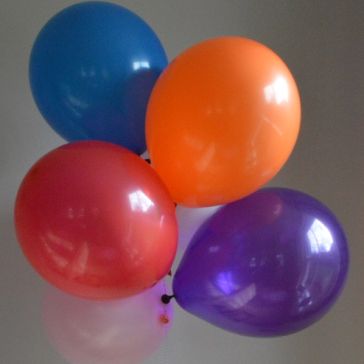 12" Latex Balloons (Pack of 6)