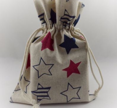 88130 - Coloured Star Printed Gift Bag!