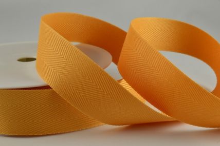 Y485 - 15mm Herringbone Ribbon-15mm-Bronze-15mm 